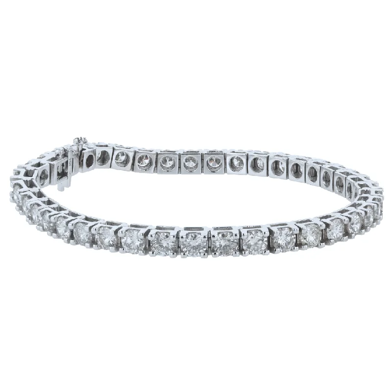 "The Isabella Ice Diamond Tennis Bracelet" 10.00CTTW 14KWG