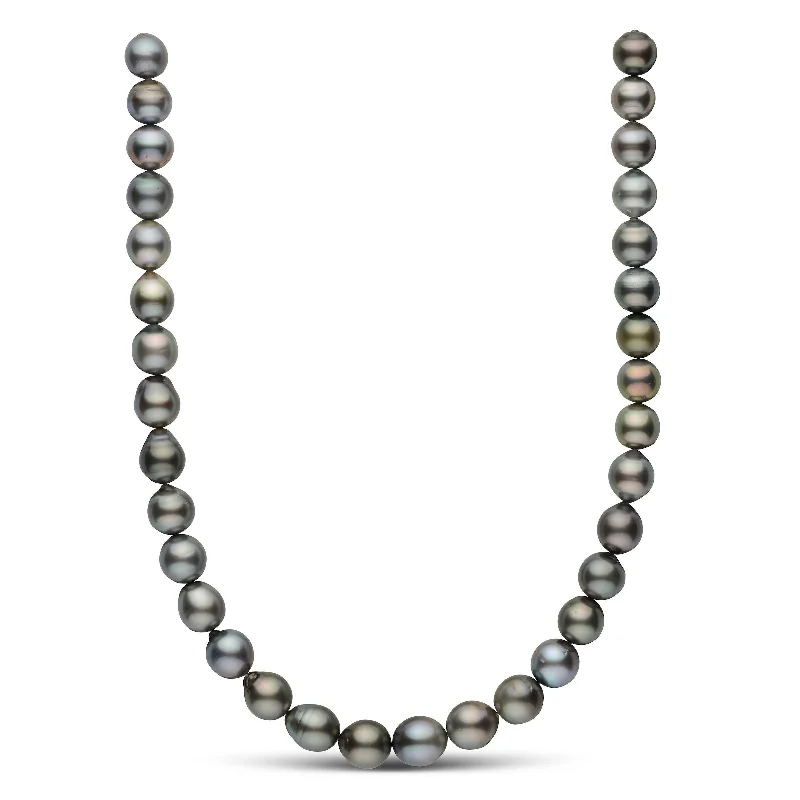 minimalist cuff bracelet adjustable 10.9-12.3 mm AA+/AAA Tahitian Drop Pearl Necklace