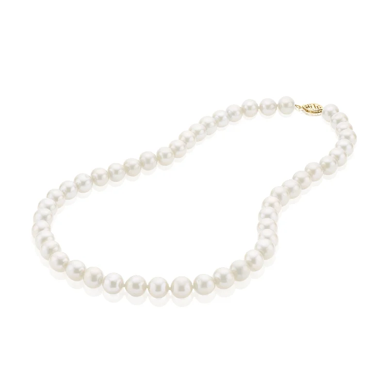 personalized hand-stamped bar ring 14ct Yellow Gold 9-10mm Fresh Water Pearl Strand Necklace