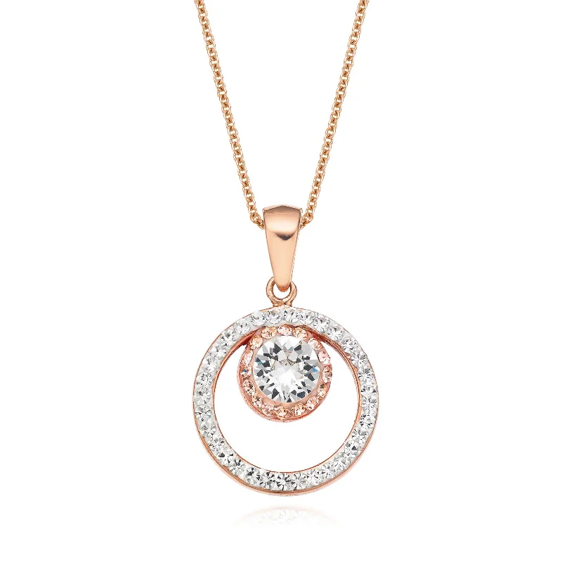 vintage-style garnet ring Eclipse Sterling Silver Circle Necklace Made with Austrian Crystals Pendant vintage-style garnet ring Eclipse Sterling Silver Circle Necklace Made with Austrian Crystals Pendant