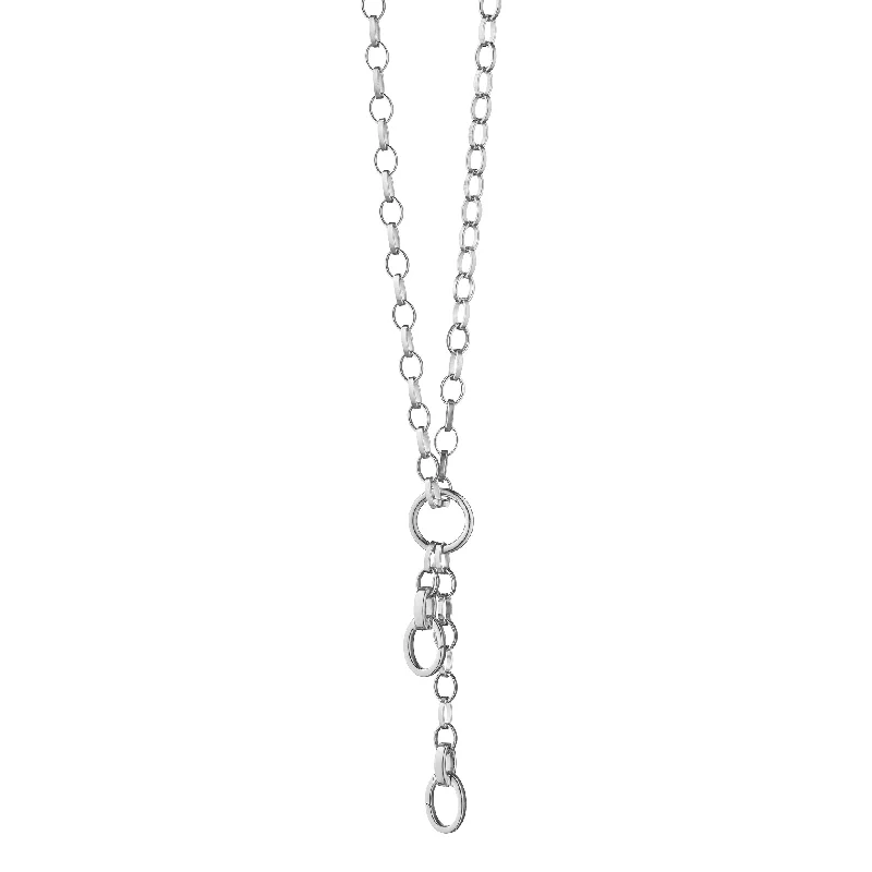 gold moonstone cocktail ring 20‚Äù "DESIGN YOUR OWN" LARGE LINK STERLING SILVER CHARM CHAIN NECKLACE, 2 CHARM STATIONS