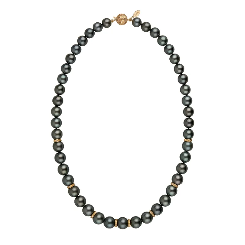 dainty lotus flower ring Refined Celestial 8.0-9.9 mm AAA Tahitian Round Pearl and Diamond Necklace dainty lotus flower ring Refined Celestial 8.0-9.9 mm AAA Tahitian Round Pearl and Diamond Necklace