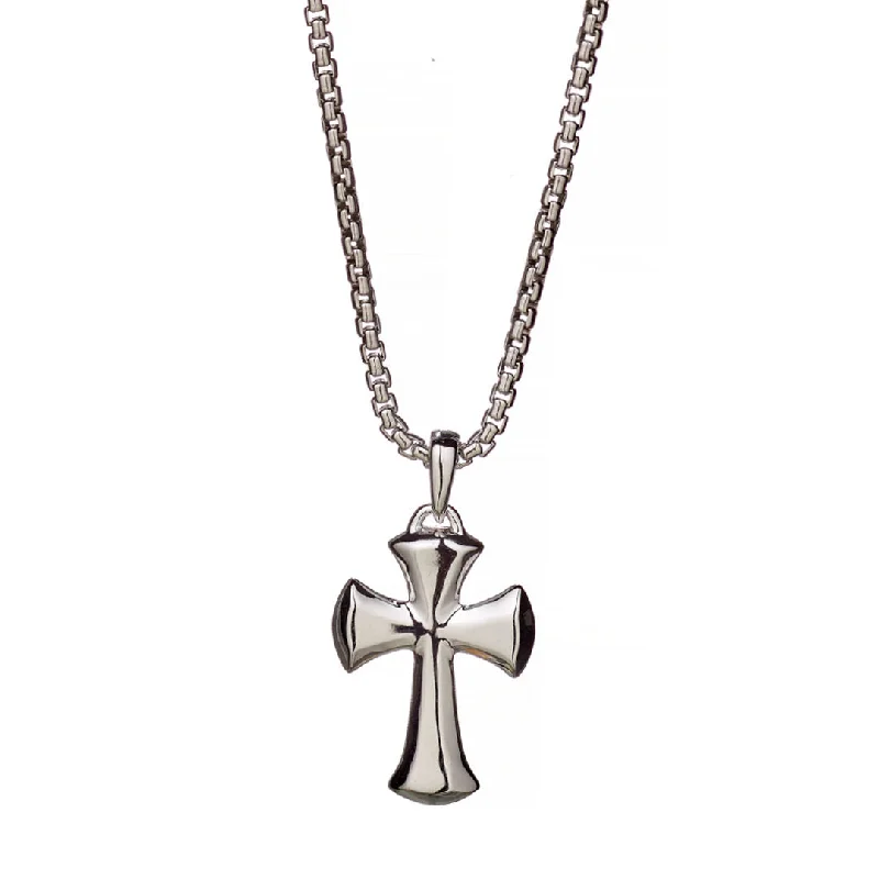 celestial meteor shower earrings Hope Cross Silver Necklace
