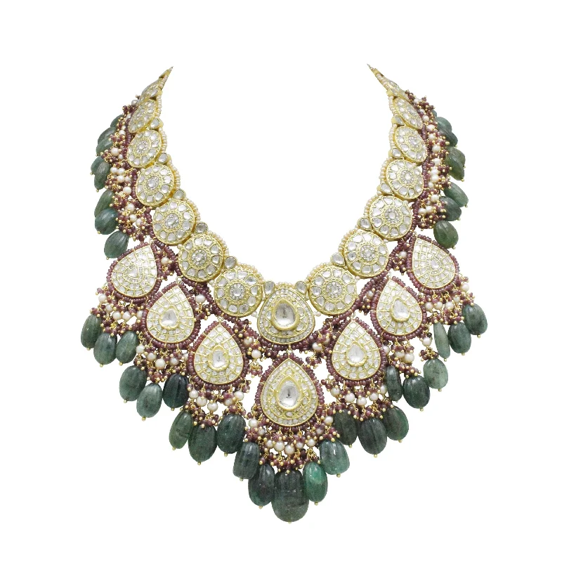 unique diamond tennis bracelet Anaita Polki Long Necklace