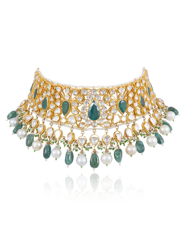 adjustable infinity charm bracelet Anujha Polki Choker