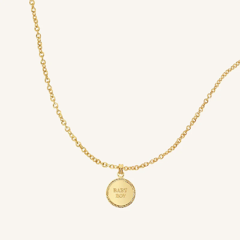 dainty ruby stacking rings Baby Boy Necklace