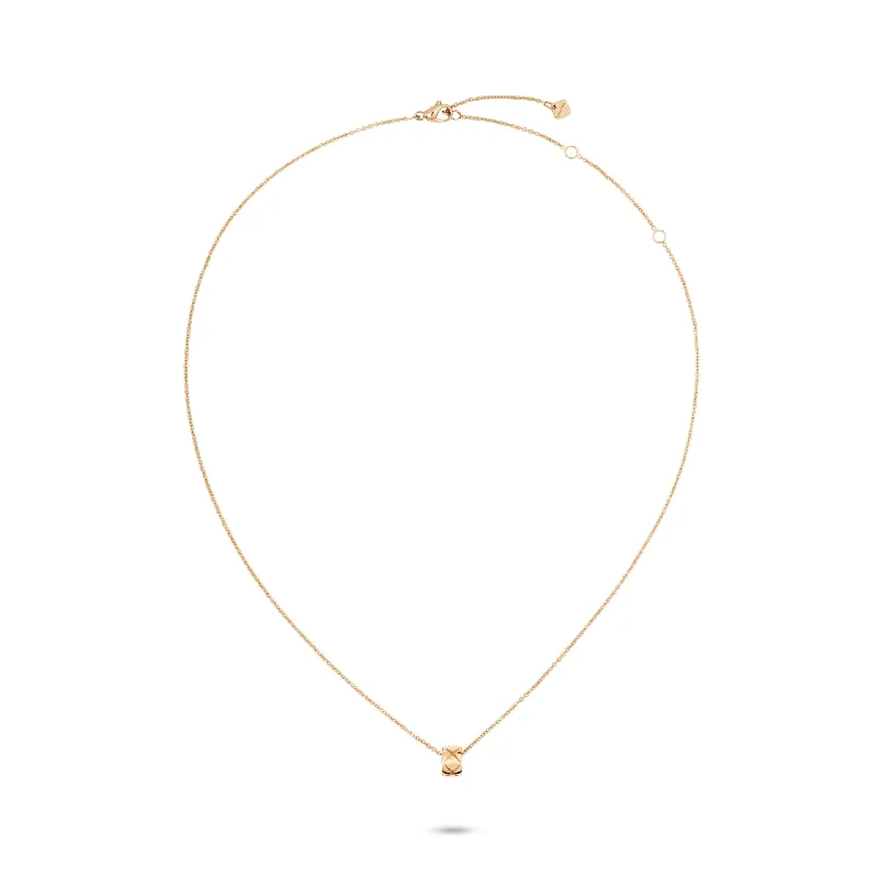 rose gold bar bracelet personalized COCO CRUSH Necklace
