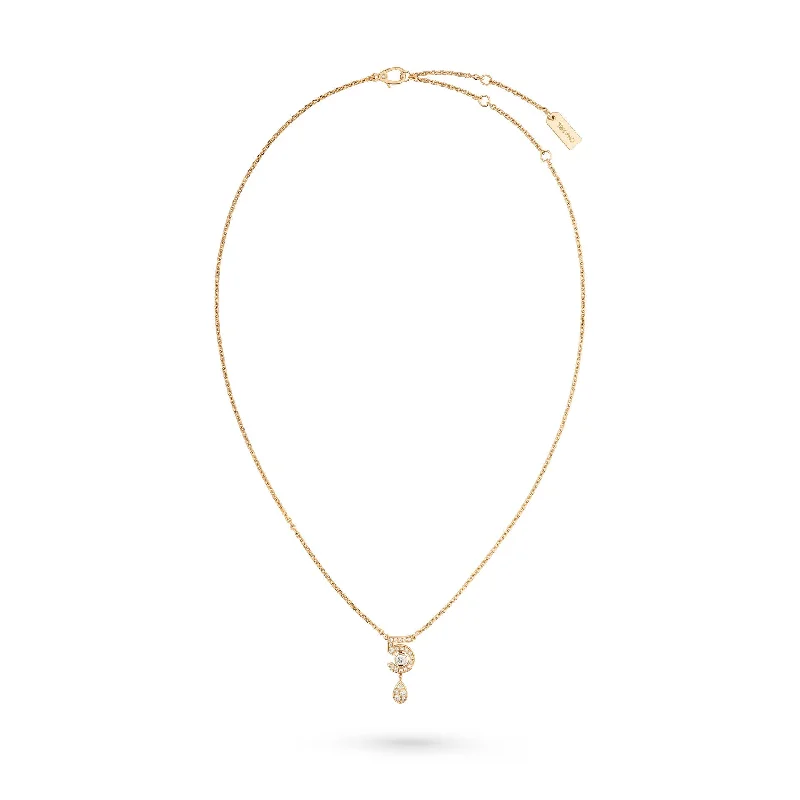 hexagon-shaped engagement ring unique Eternal N°5 Necklace