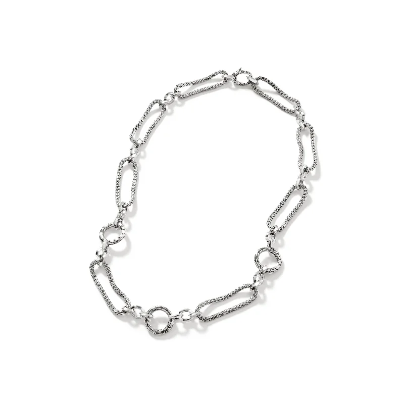 handmade wooden bead necklace Classic Chain Link Necklace