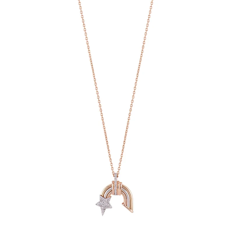 dainty beaded stretch bracelet Comet Necklace