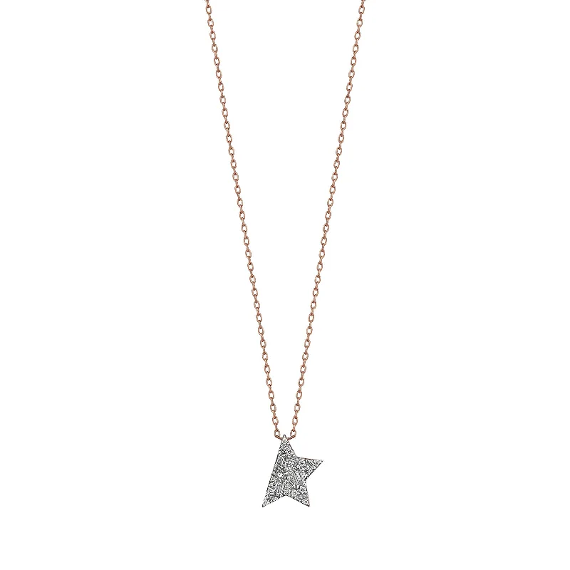 sterling silver lotus ring Comet Necklace