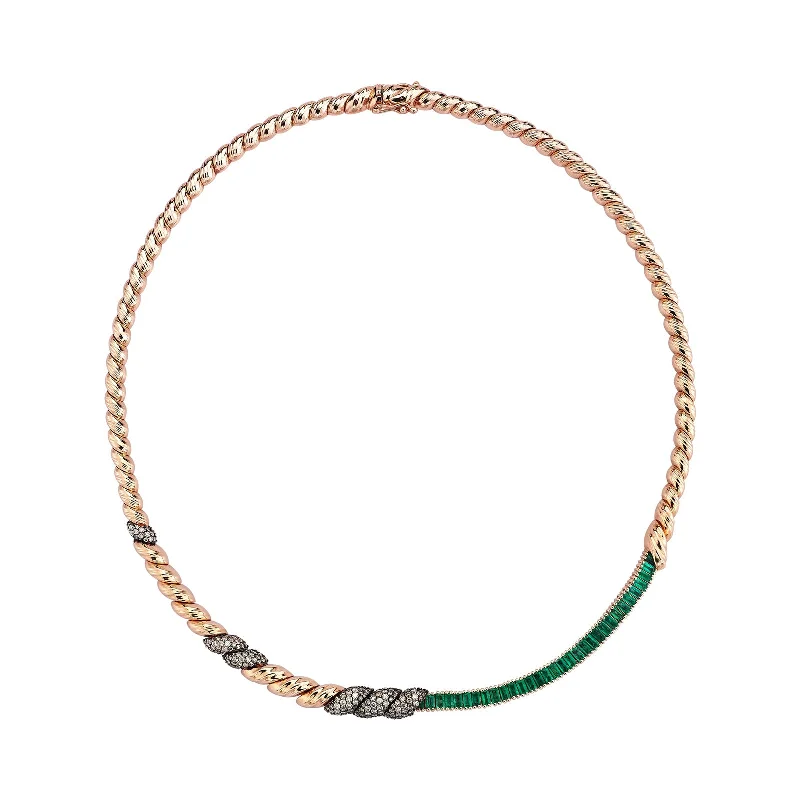 handmade ceramic bead bracelet Cordelia Necklace