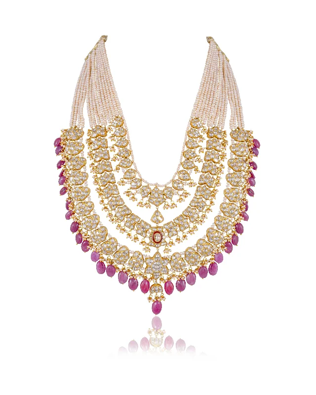 vintage locket necklace gold Ellary Polki Long Necklace