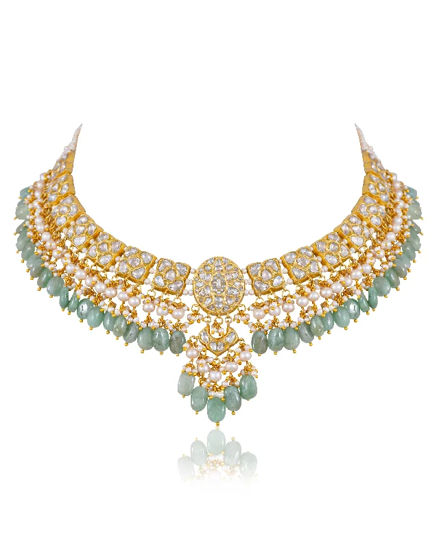 diamond wedding band for women Fareeha Polki Necklace