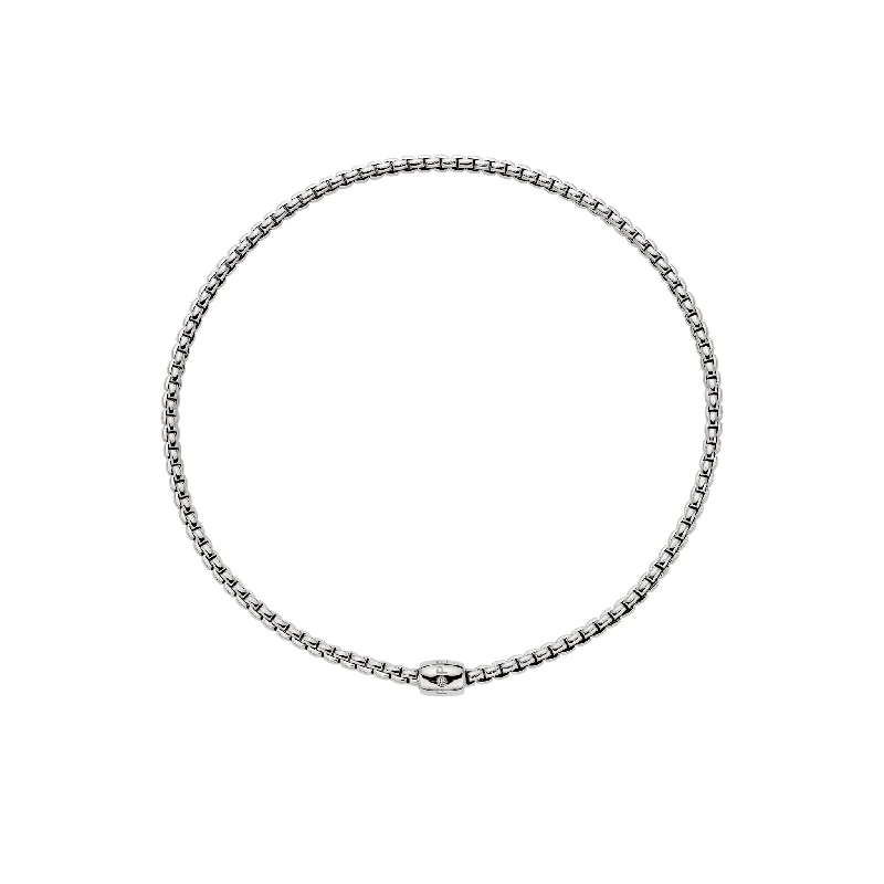 minimalist threader earrings gold Flex'it Necklace with Ornamental Clasp