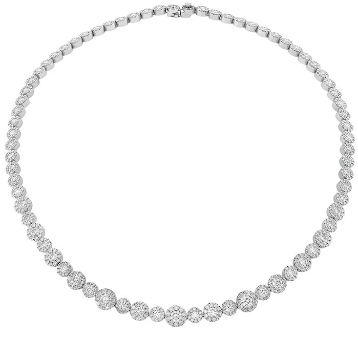 cubic zirconia eternity necklace Fulfillment Diamond Line Necklace
