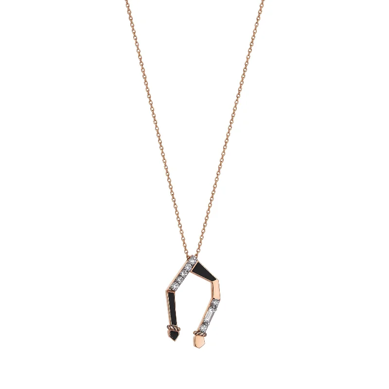 celestial moon and stars ring Good Fortune Necklace