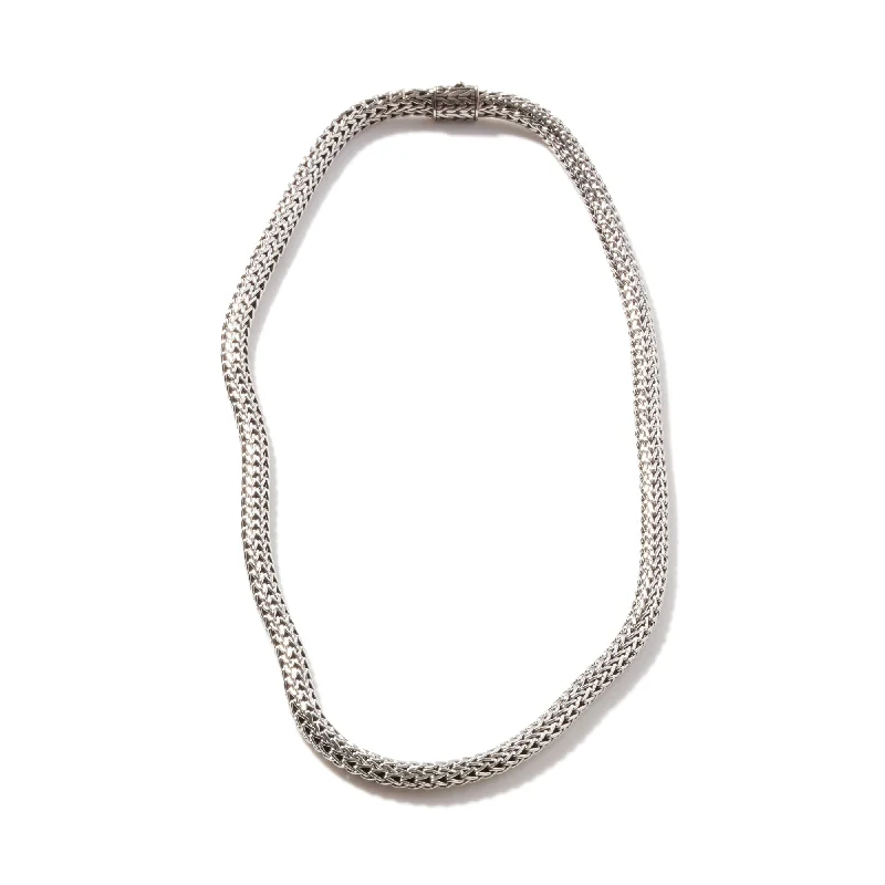 celestial galaxy planet necklace Icon Necklace, Sterling Silver, 6.5MM