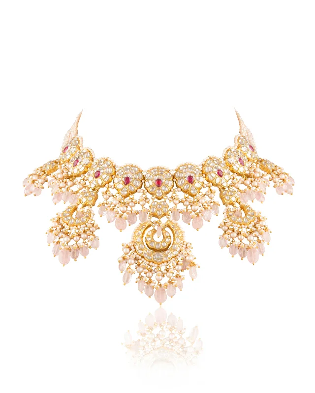 braided wedding ring men Jasleen Polki Necklace