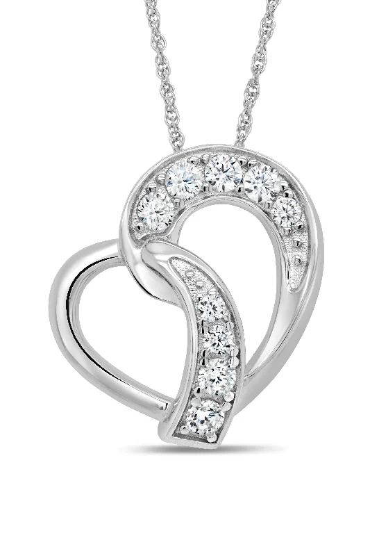 sterling silver braided ring Personalized Knotted Heart Family Birthstone Necklace