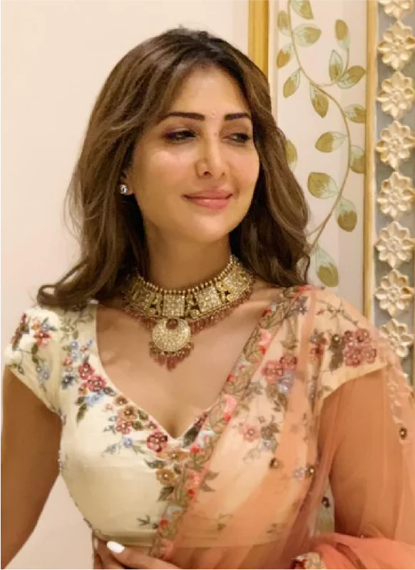 infinity knot wedding band Kim Sharma - Lyla Polki Necklace
