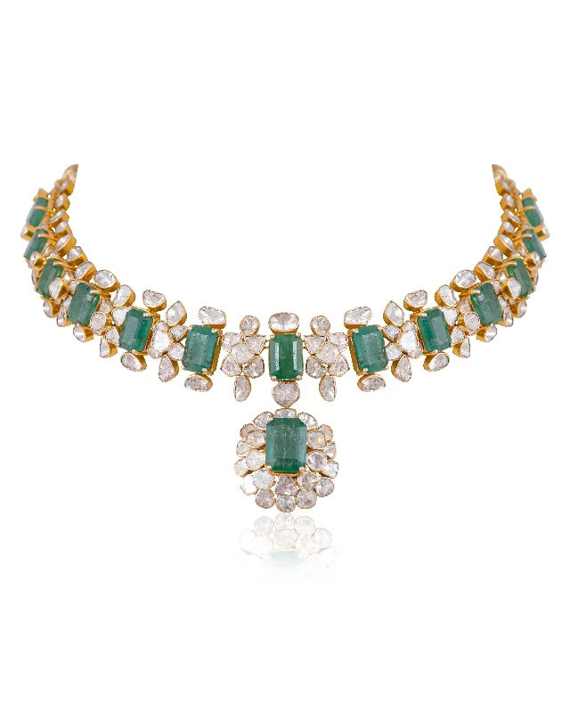 bohemian anklet with shells Manasi Polki Necklace