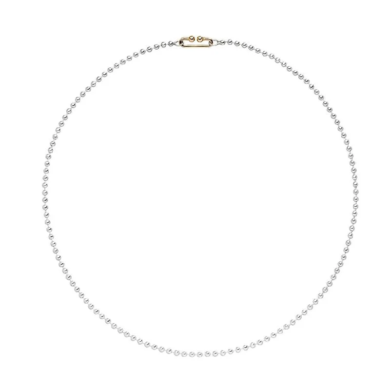 personalized ring with name Milkyway 18K Gold & Silver Necklace
