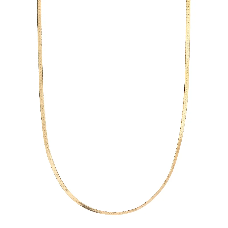 custom initial pendant necklace Mio Gold Plated Chain