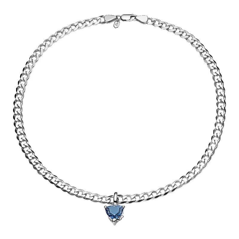 infinity couple’s ring matching set Roppongi Ramune Silver Necklace w. Nanogem Stone