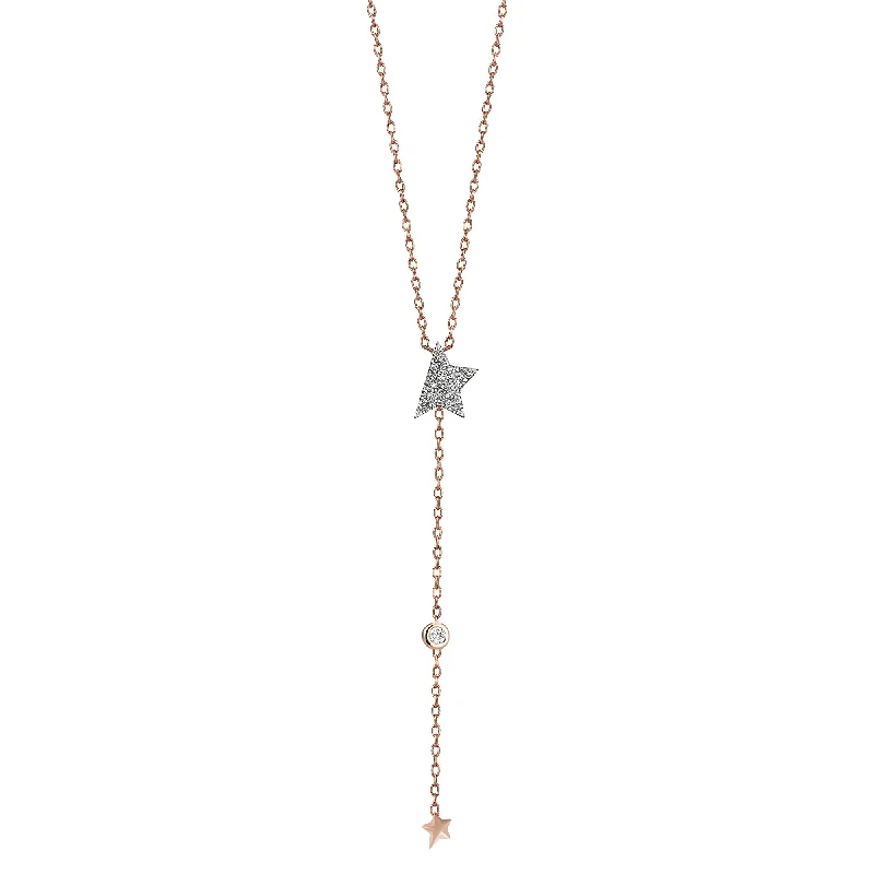 twisted rope gold chain Milky Way Necklace