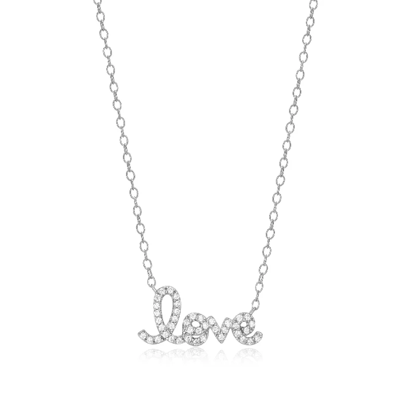 birthstone stacking rings set Monte Luna Sterling Silver Star Love Necklace