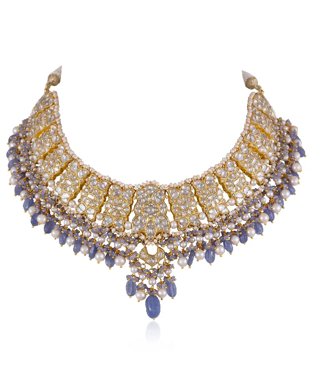 celestial sunburst necklace gold Natalya Polki Necklace