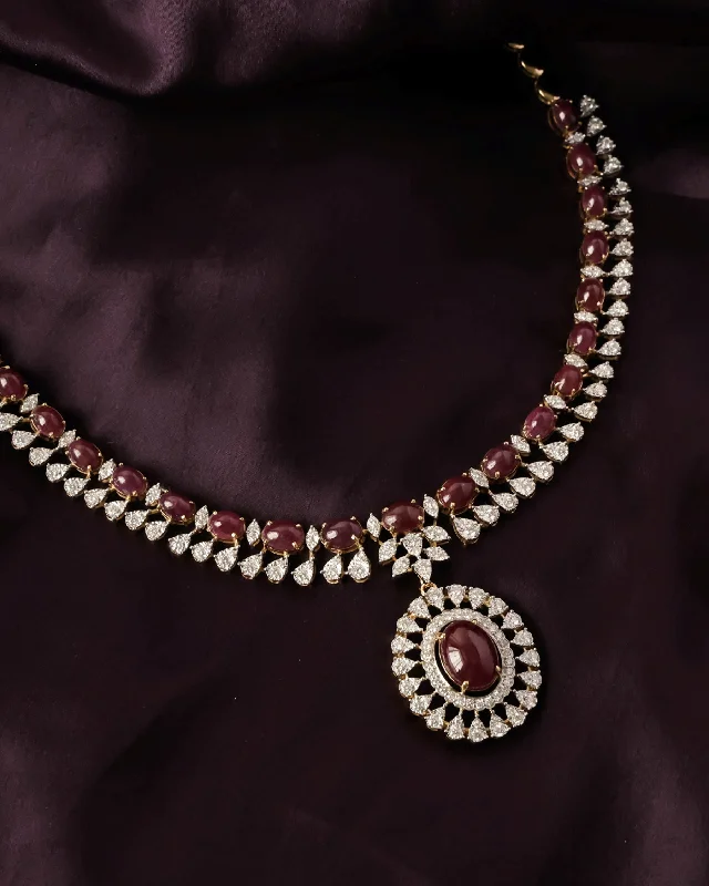 classic diamond hoop earrings Diamond Necklace