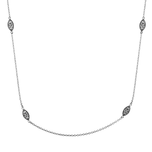 Necklace in 18k Gold with Diamonds