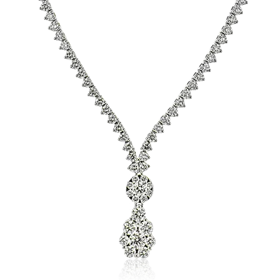 Necklace in 18k Gold with Diamonds