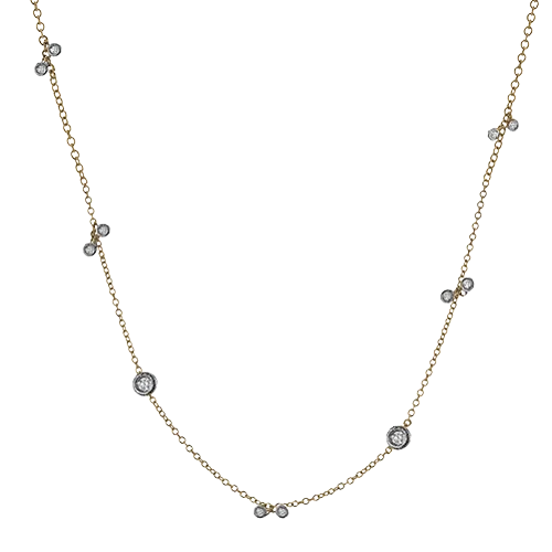 Necklace in 18k Gold with Diamonds