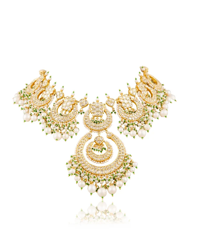 adjustable infinity charm bracelet Neha Polki Long Necklace