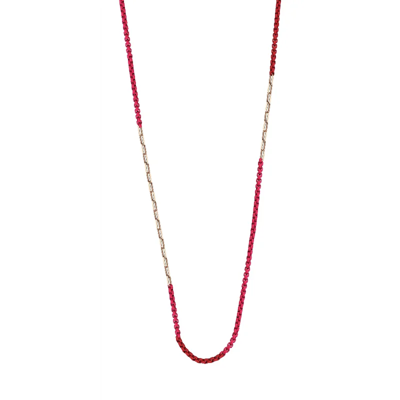 gemstone infinity bracelet Party Chain Red Fusion Necklace