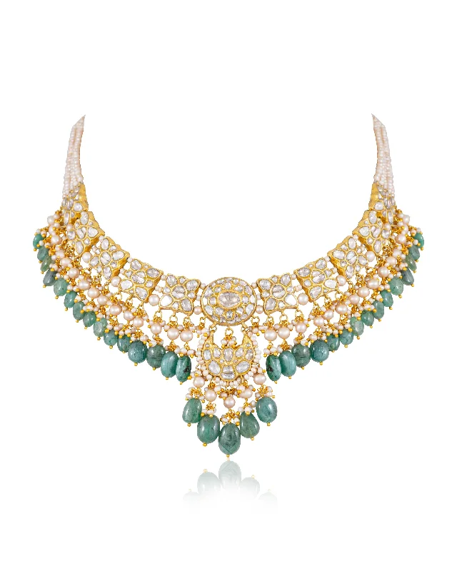 eternity ring for anniversary Phalak Polki Necklace