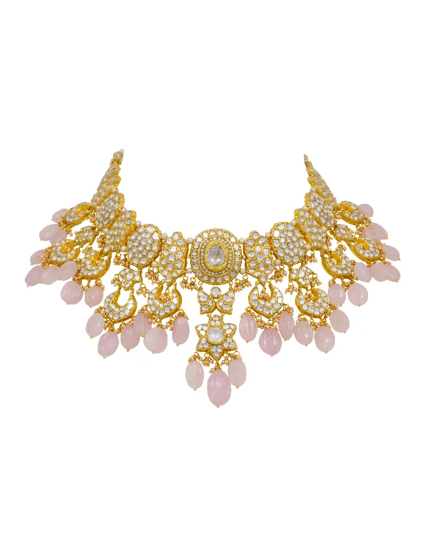 celestial astrology sign ring Priti Polki Necklace