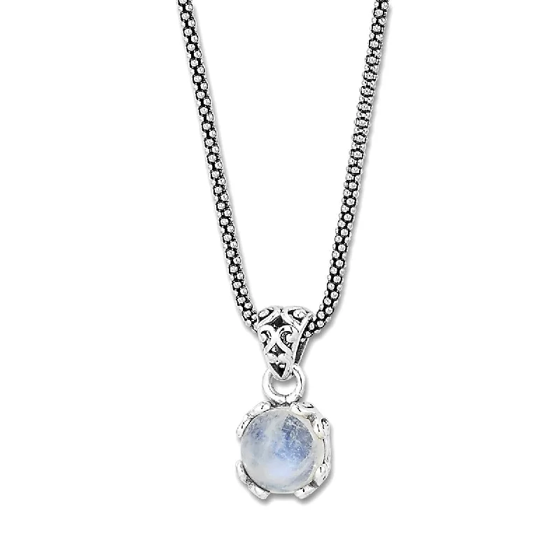 unique diamond tennis bracelet SAMUEL B. MOONSTONE PENDANT NECKLACE