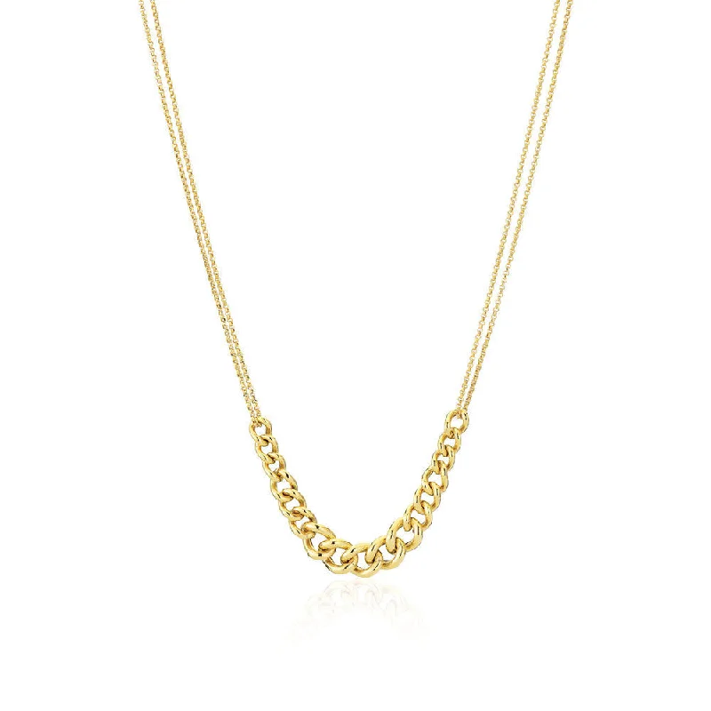 handcrafted gemstone toe ring Oria 18K Gold Plated Necklace