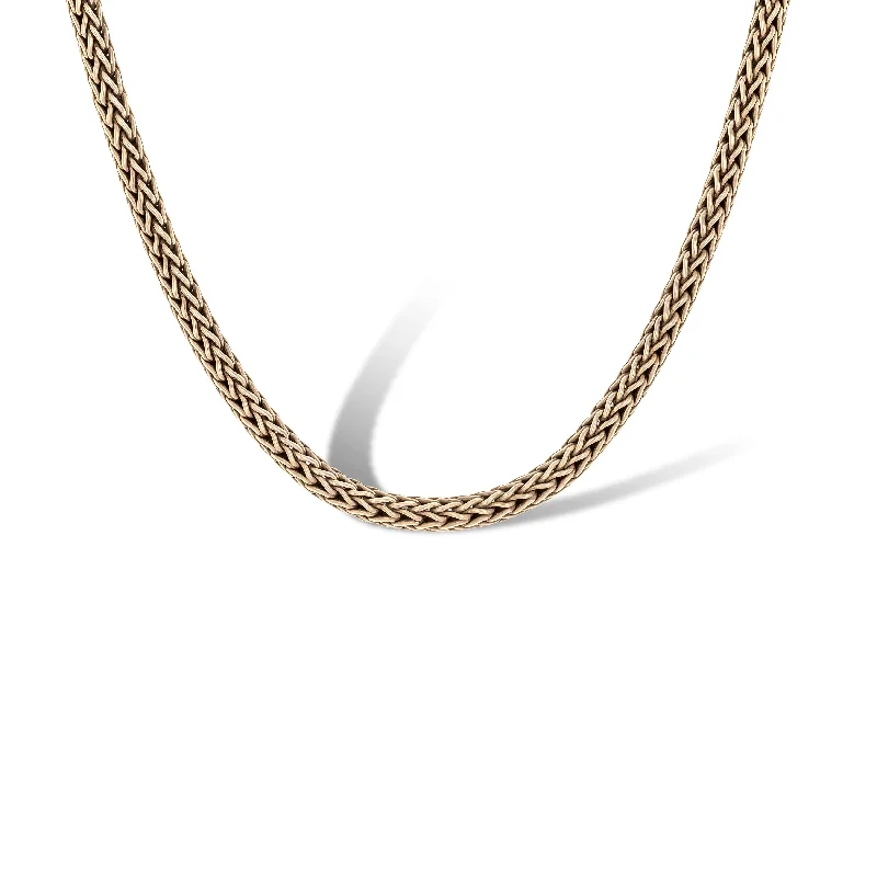 titanium spinner ring anxiety relief Silver 18" John Hardy Classic Chain Necklace
