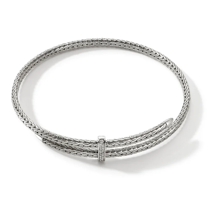 gold moonstone cocktail ring Spear Pavé Coil Choker