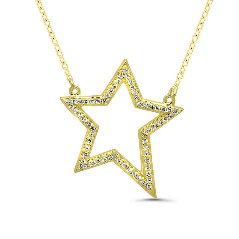 sapphire halo engagement ring STAR STRUCK DIAMOND PENDANT