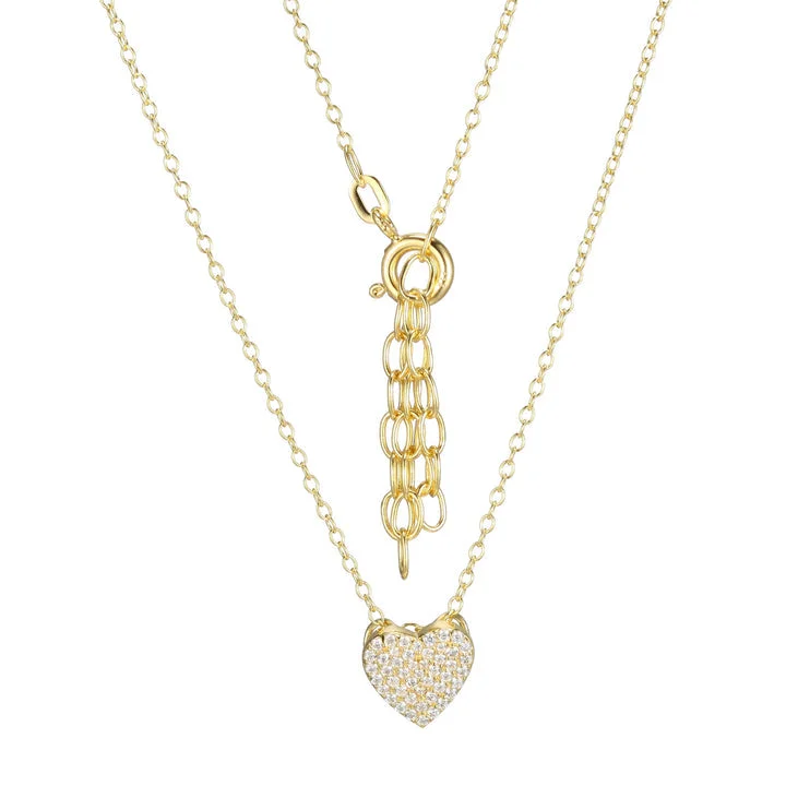 real tourmaline birthstone ring Sterling Silver Heart Pendant & Necklace