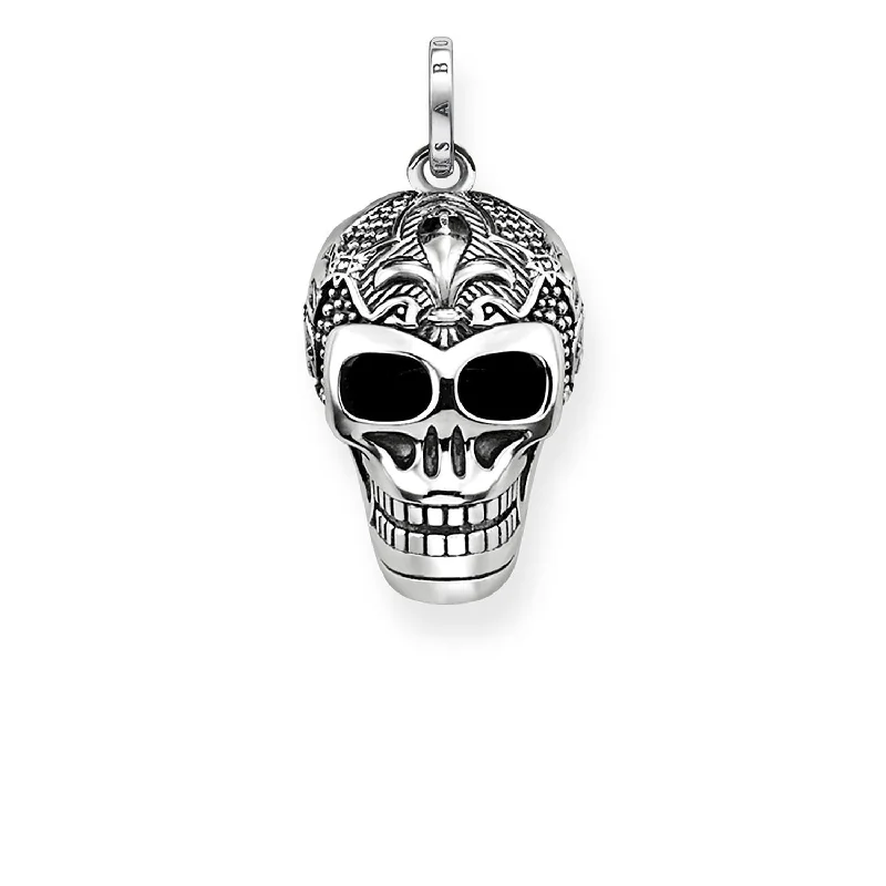 silver arrow pendant necklace Thomas Sabo Pendant "Lily Skull"