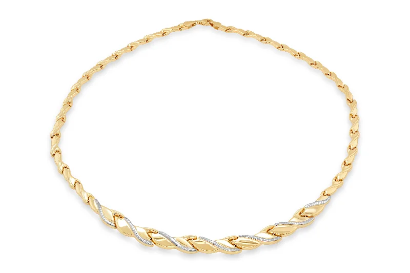 celestial sun and moon pendant Two Tone Gold Necklace