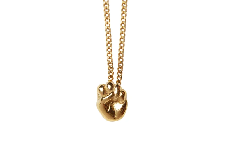 adjustable minimalist wave bracelet Sara girlpower Gold Plated Necklace