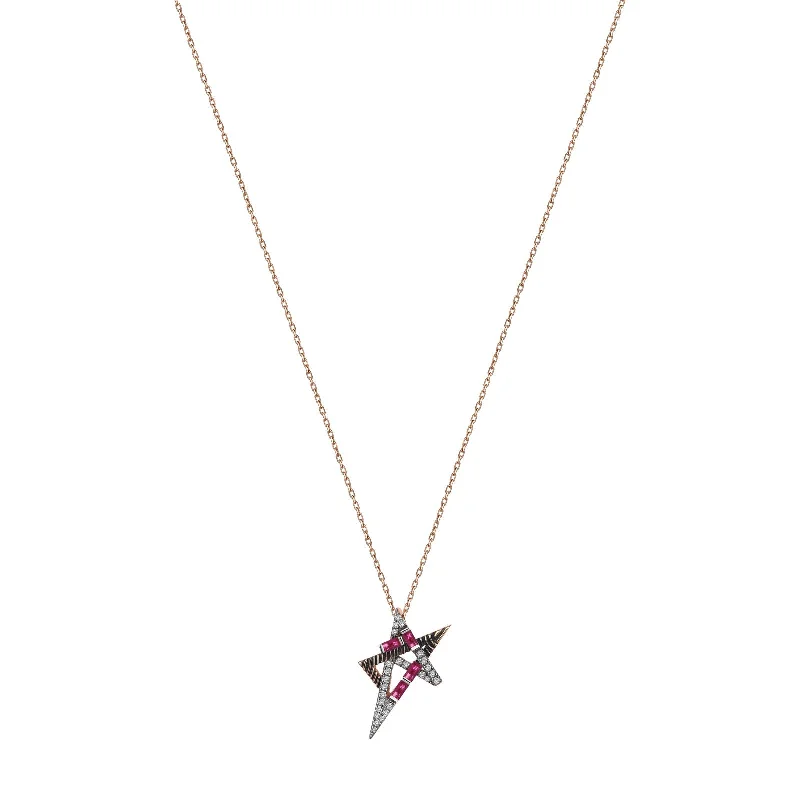 gold medallion pendant necklace Void Necklace